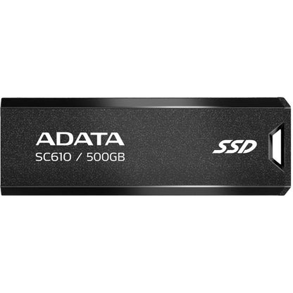 ADATA SC610 500 GB, Externe SSD (schwarz, USB-A 3.2 Gen 2)