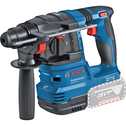 Bosch Powertools Kombi-Set Akku-Bohrschrauber GSR 18V-45 + Akku-Bohrhammer GBH 18V-22 (blau, 2x Li-Ionen Akku 4,0Ah, Werkzeugtasche)