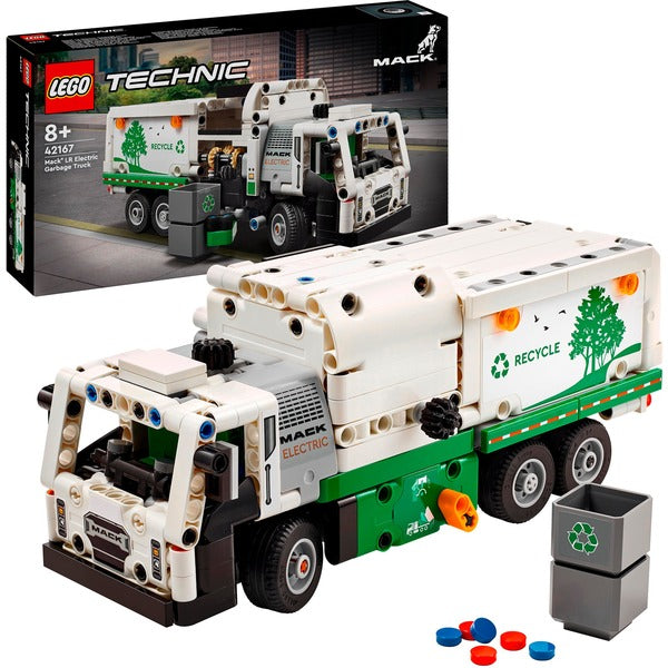 LEGO 42167 Technic Mack LR Electric Müllwagen