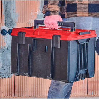 Einhell Systemkoffer E-Case M (schwarz/rot)