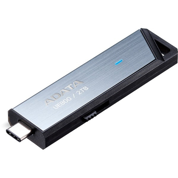 ADATA UE800 2 TB (aluminium (gebürstet), USB-C 3.2 (10 Gbit/s))