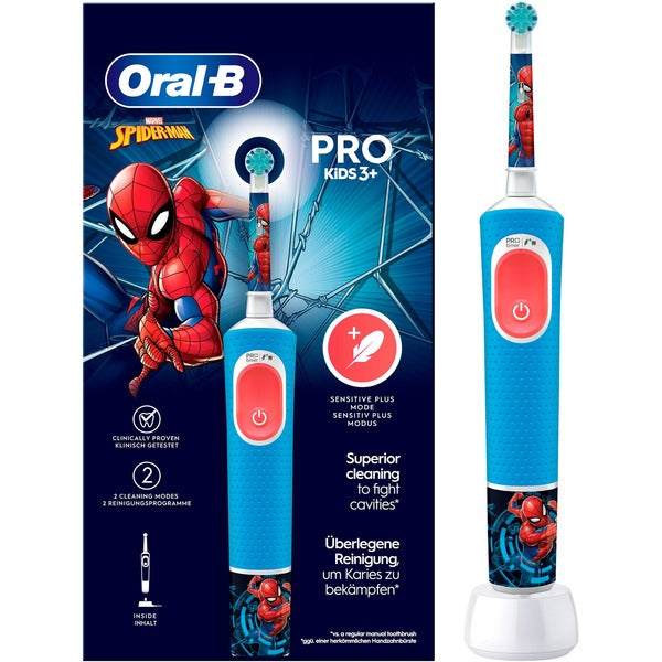 Oral-B Oral-B Vitality Pro 103 Kids Mix Frozen/Spiderman, Elektrische Zahnbürste (mehrfarbig)