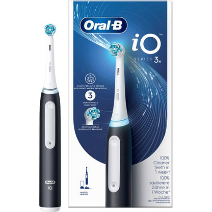 Oral-B Oral-B iO Series 3, Elektrische Zahnbürste (schwarz, Matt Black)
