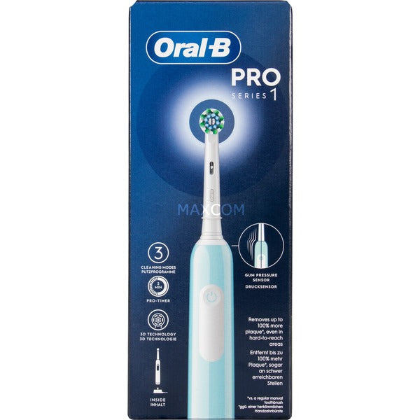 Oral-B Oral-B Pro 1 Cross Action , Elektrische Zahnbürste (blau)