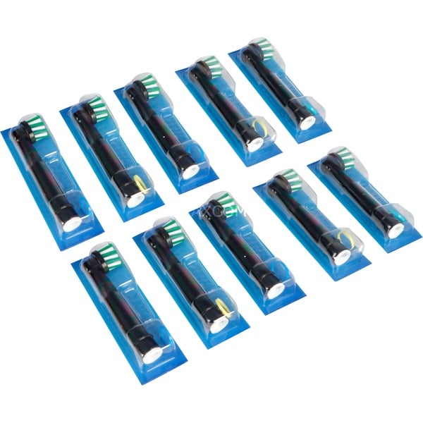 Oral-B Oral-B Pro CrossAction Aufsteckbürsten 10er (schwarz, Frustfreie Umverpackung)