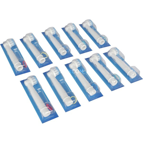 Oral-B Pro Sensitive Clean Replacement Brush Heads 10 Pack (White, Frustration-Free Packaging)
