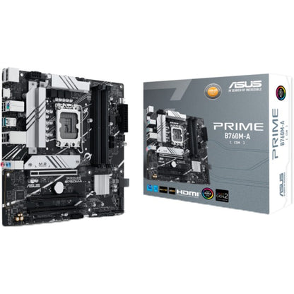 Asus PRIME B760M-A-CSM Motherboard (Μαύρο/Ασημί)