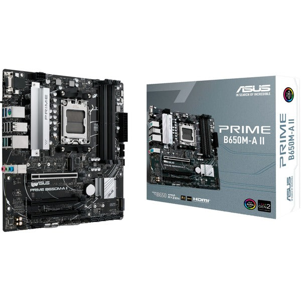 Asus PRIME B650M-A II-CSM (Μαύρο/Ασημί)
