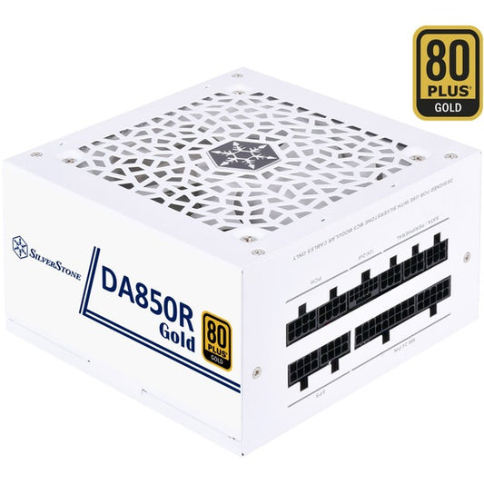 Silverstone Technology SST-DA850R-GMA-WWW (άσπρο, 1x 12-Pin ATX3.0, 4x PCIe, Διαχείριση καλωδίων, 850 Watt)