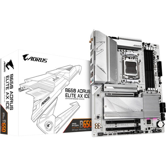 GigaByte B650 AORUS ELITE AX ICE (λευκό)