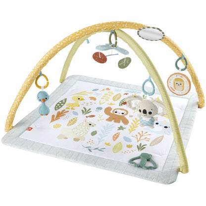Mattel Fisher-Price Simply Senses Sensorische Erlebnisdecke, Spielbogen/Decke