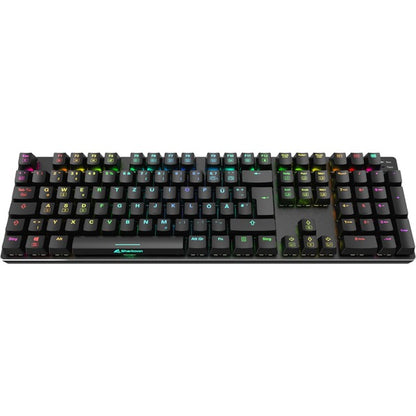 Sharkoon SKILLER SGK36W (schwarz, DE-Layout, Huano Red)