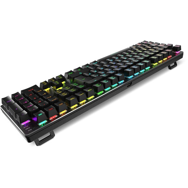 Sharkoon SKILLER SGK36W (schwarz, DE-Layout, Huano Red)