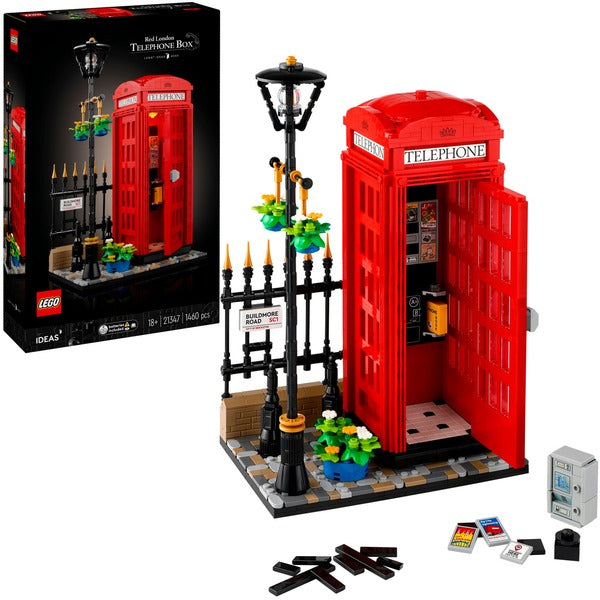 LEGO 21347 Ιδέες Κόκκινη Τηλεφωνική Καμπίνα Λονδίνου