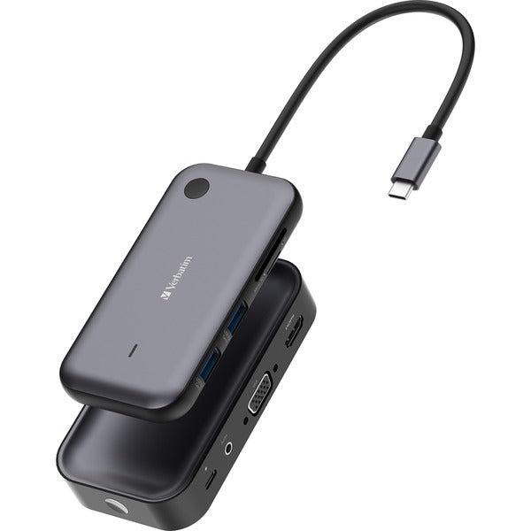 Verbatim Share My Screen 1080p USB-Wireless Adapter WDA-01 (schwarz, HDMI, VGA, USB-C, SD, microSD)
