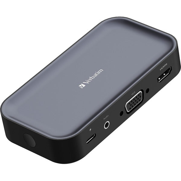 Verbatim Share My Screen 1080p USB-Wireless Adapter WDA-01 (schwarz, HDMI, VGA, USB-C, SD, microSD)
