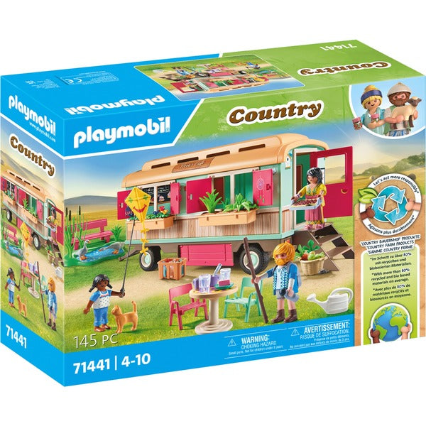 Playmobil 71441 Χώρα Άνετο Καφενείο σε Ρουστίκ Βαγόνι