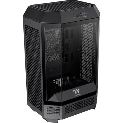 Thermaltake The Tower 300 - Μαύρος, Tempered Glass