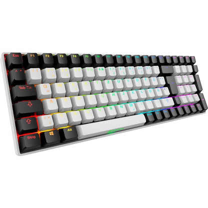 Sharkoon SKILLER SGK50 S2 (weiß, DE-Layout, Gateron Red)