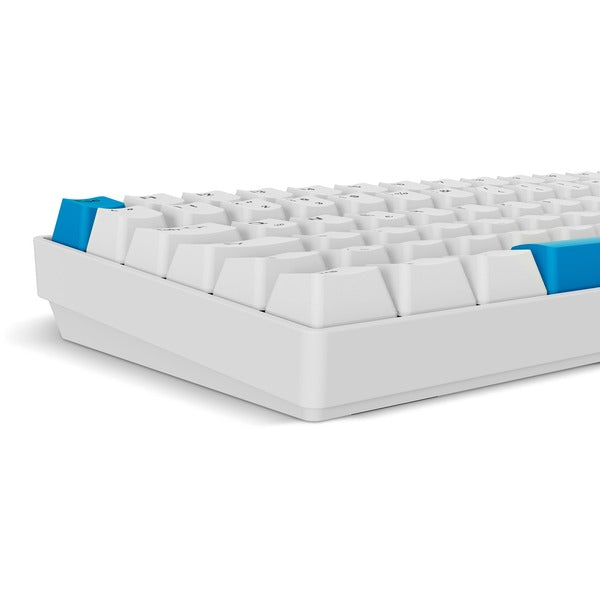 Sharkoon SKILLER SGK50 S2 PBT (weiß, DE-Layout, Gateron G Pro 3.0 Yellow)