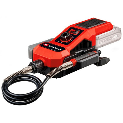Einhell Power X-Change Akku-Schleif- / Gravur-Werkzeug TE-MT 18/34 Li-Solo, 18Volt (rot/schwarz, ohne Akku und Ladegerät, 55-teiliges Zubehör-Set)