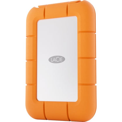 LaCie Rugged Mini SSD 2 TB, Externe SSD (orange/silber, USB-C 3.2 Gen 2x2 (20 Gbit/s))