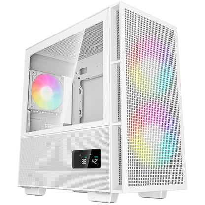 Deepcool CH360 DIGITAL (Λευκό, Tempered Glass)