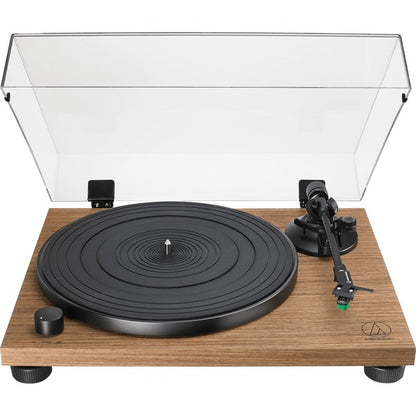 Audio Technica AT-LPW40WN (Black/Wood, Integrated Phono Pre-Amplifier, Manual Operation)