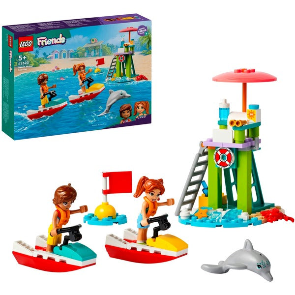 LEGO Friends Rettungsschwimmer Aussichtsturm με Jetskis