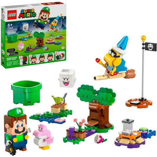 LEGO 71440 Super Mario: Διασκέδαση με τον Διαδραστικό LEGO Luigi