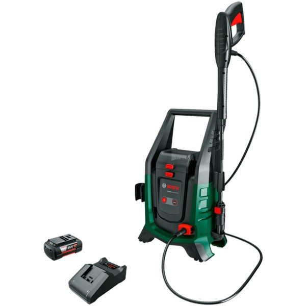 Bosch Powertools Akku-Hochdruckreiniger UniversalAquatak 36V-100, 36Volt (grün/schwarz, Li-Ionen Akku 4,0Ah, POWER FOR ALL)