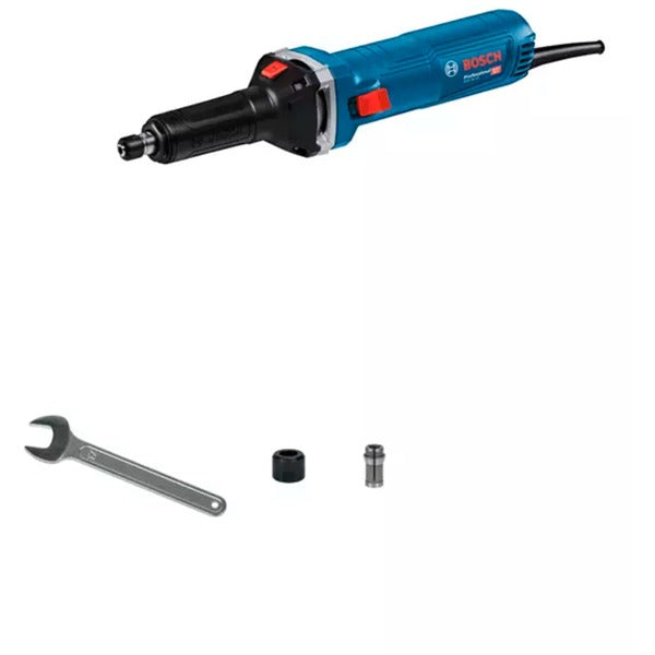 Bosch Powertools Geradschleifer GGS 30 LS Professional (blau, 750 Watt, lange, schlanke Schleifspindel)