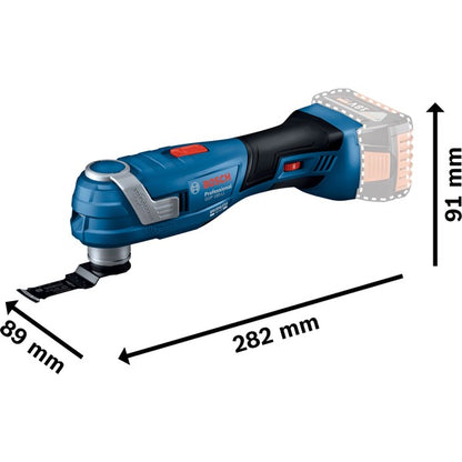 Bosch Powertools Akku-Multi-Cutter GOP 18V-34 Solo Professional, 18Volt (blau/schwarz, ohne Akku und Ladegerät)