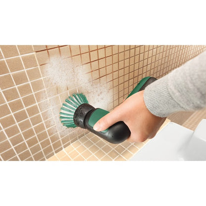 Bosch Powertools Akku-Bürste UniversalBrush Set, 3,6Volt (grün/schwarz, mit Zubehör-Set)