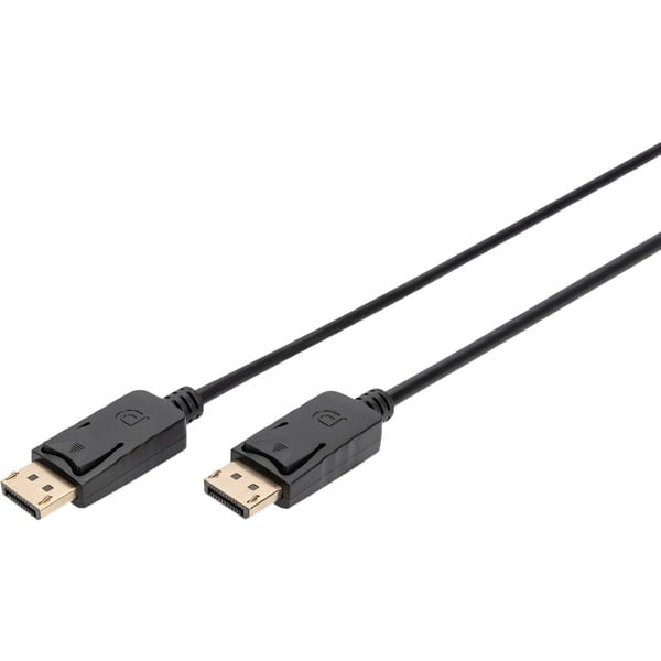 Digitus DisplayPort Καλώδιο Σύνδεσης UHD 4K (Μαύρο, 2 Μέτρα)