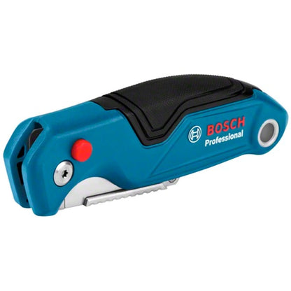 Bosch Powertools Cuttermesser-Set Professional, 2-teilig (blau, für Abbrechklingen und Trapezklingen)