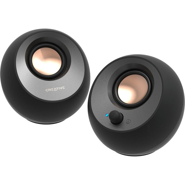 Creative Labs Pebble V3  (schwarz, Bluetooth, USB-C, Klinke)