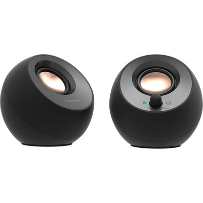 Creative Labs Pebble V3  (schwarz, Bluetooth, USB-C, Klinke)