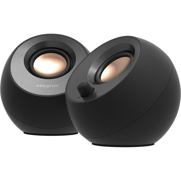 Creative Labs Pebble V3  (schwarz, Bluetooth, USB-C, Klinke)