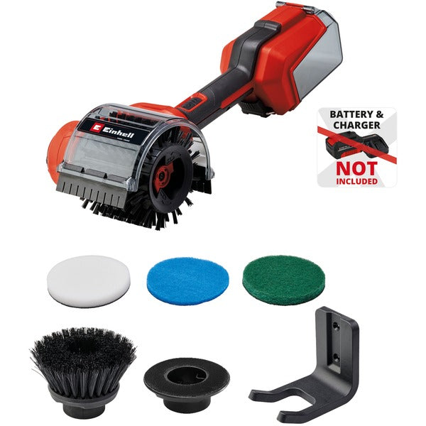 Einhell Power X-Change Akku-Oberflächenbürste PICOBELLA 18/90, 18Volt (rot/schwarz, ohne Akku und Ladegerät)