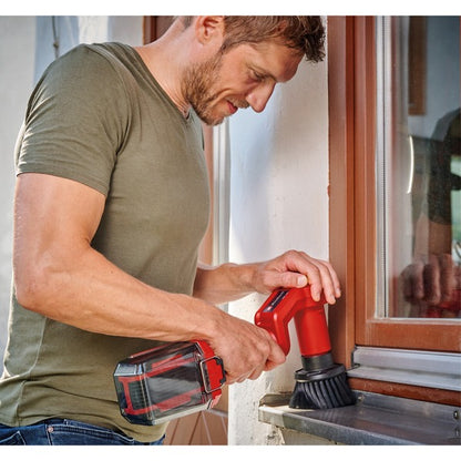 Einhell Power X-Change Akku-Oberflächenbürste PICOBELLA 18/90, 18Volt (rot/schwarz, ohne Akku und Ladegerät)