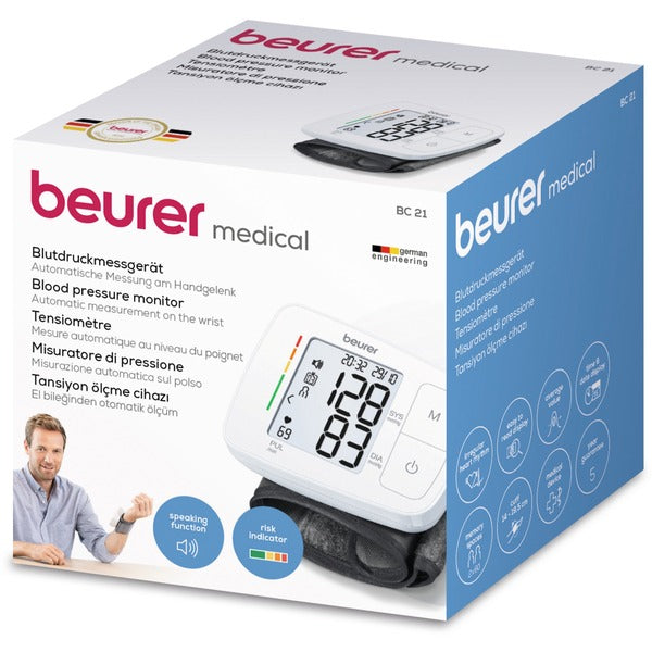 Beurer BC 21 Sprechendes Handgelenk (weiß)