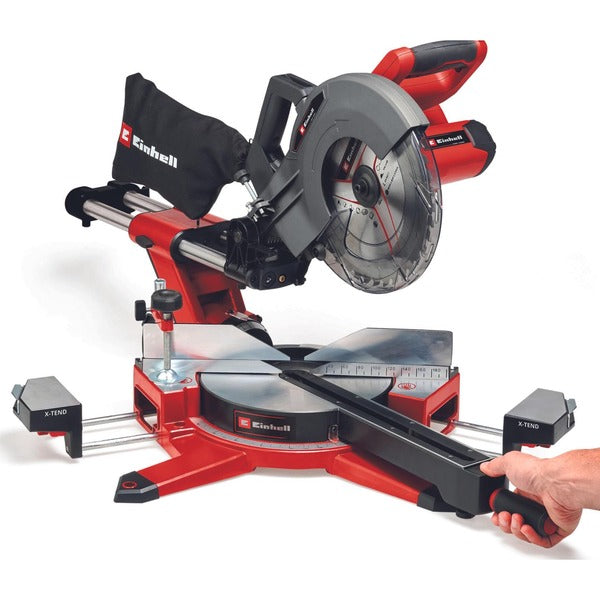 Einhell Akku-Zug-Kapp-und Gehrungssäge TE-SM 36/10 L Li-Solo, 36Volt (2x18V), Kapp- und Gehrungssäge (rot, ohne Akku und Ladegerät)
