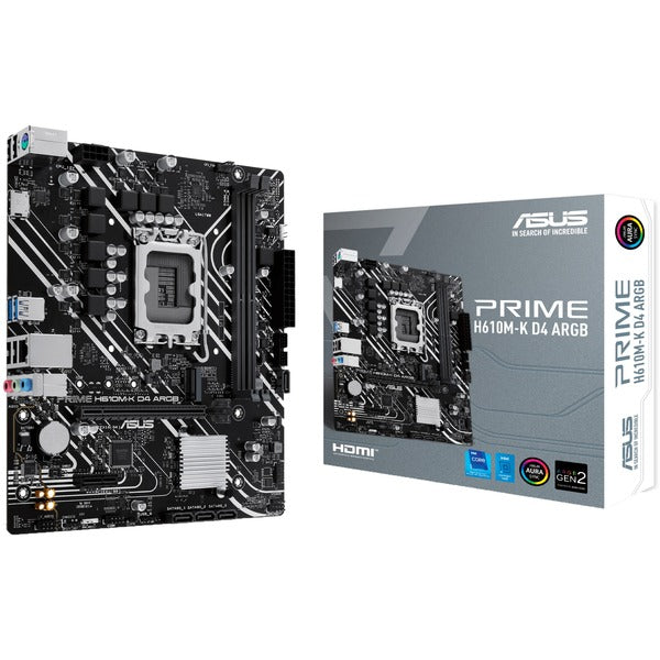Asus PRIME H610M-K D4 ARGB Motherboard