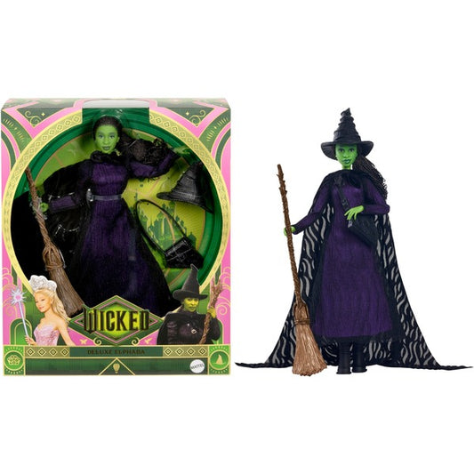 Mattel Wicked Elphaba Deluxe Κούκλα (Με Πλεχτά Μαλλιά)