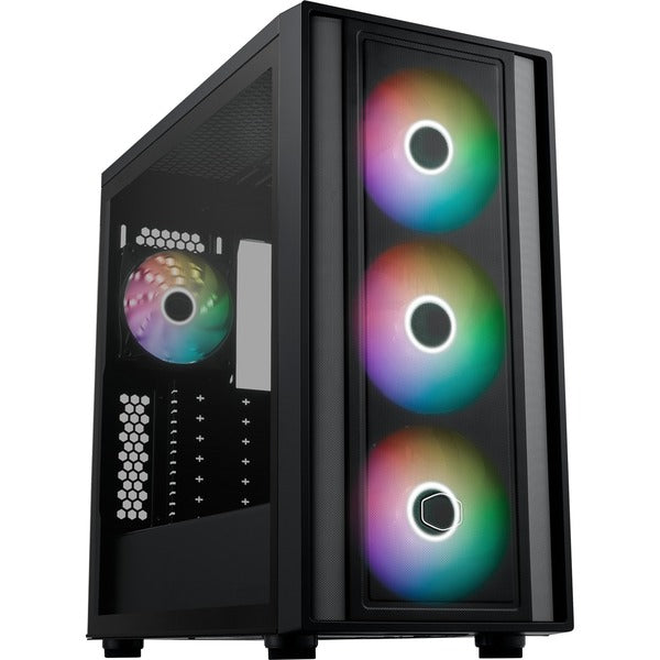 Cooler Master MasterBox 600 (Μαύρο, Tempered Glass)