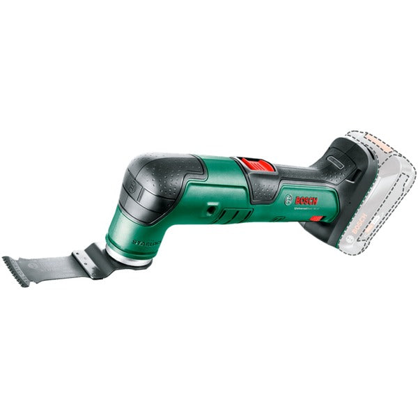Bosch Powertools Akku-Multifunktions-Werkzeug UniversalMulti 18V-32 Solo (grün/schwarz, ohne Akku und Ladegerät, POWER FOR ALL ALLIANCE)