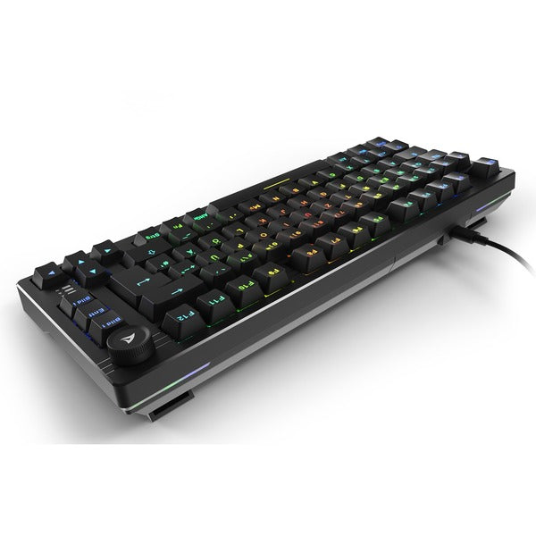 Sharkoon SKILLER SGK25 (schwarz, DE-Layout, Huano Red)