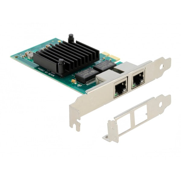 DeLOCK PCIe x1 auf 2x RJ45 Gbit (Intel® i350)