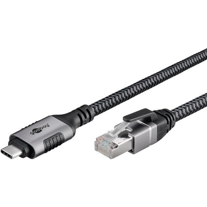 Goobay Ethernet Καλώδιο USB-C 3.2 Gen2 σε RJ-45 (3 Μέτρα)